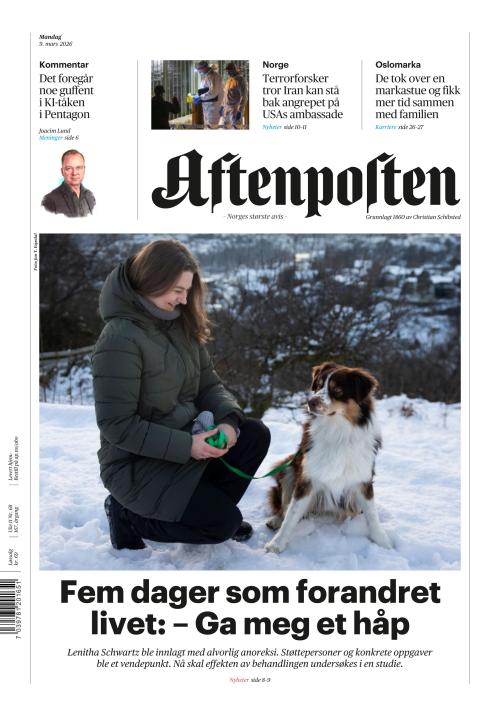 Aftenposten 9.3.2026