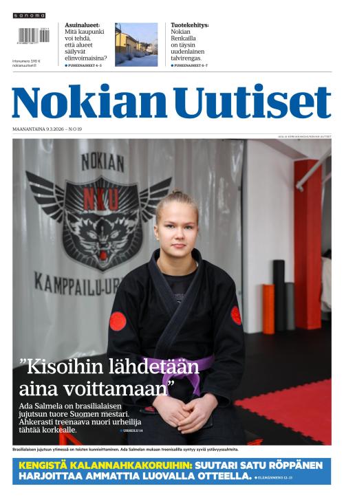 Nokian Uutiset 9.3.2026