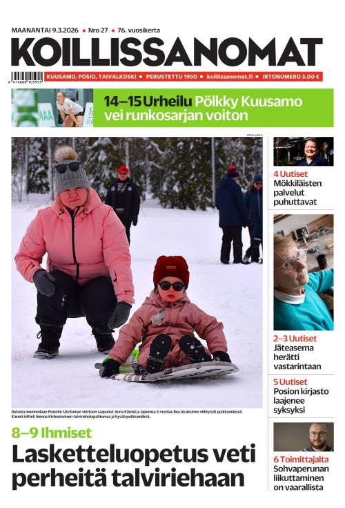 Koillissanomat 9.3.2026