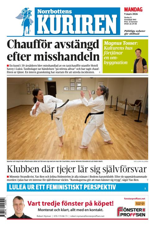 Norrbottens-kuriren 9.3.2026