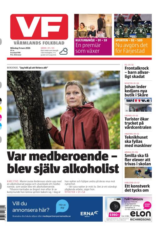 Värmlands Folkblad 9.3.2026