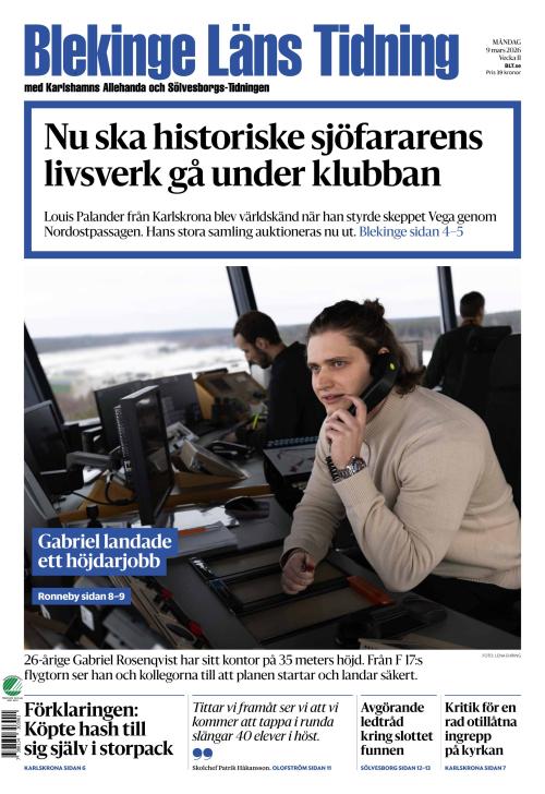 Blekinge Läns Tidning 9.3.2026