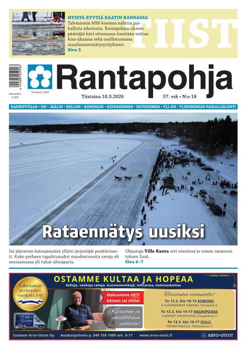 Rantapohja 10.3.2026