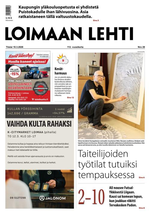 Loimaan Lehti 10.3.2026