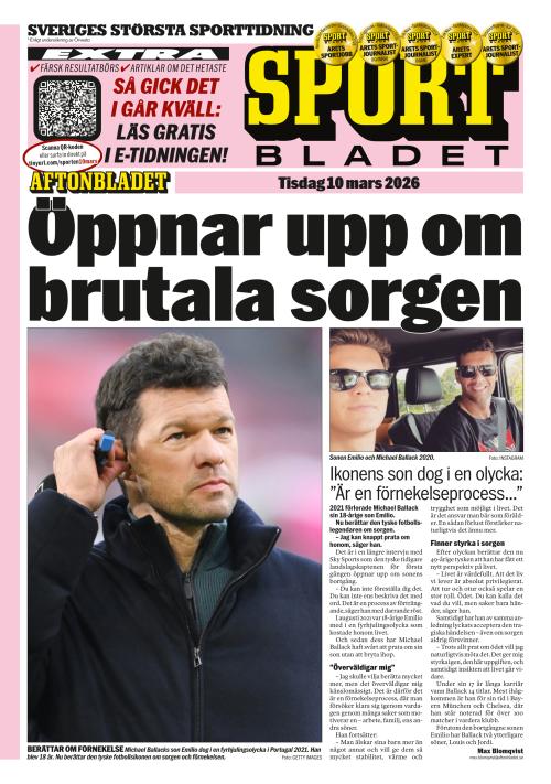 Aftonbladet Sportbladet 10.3.2026