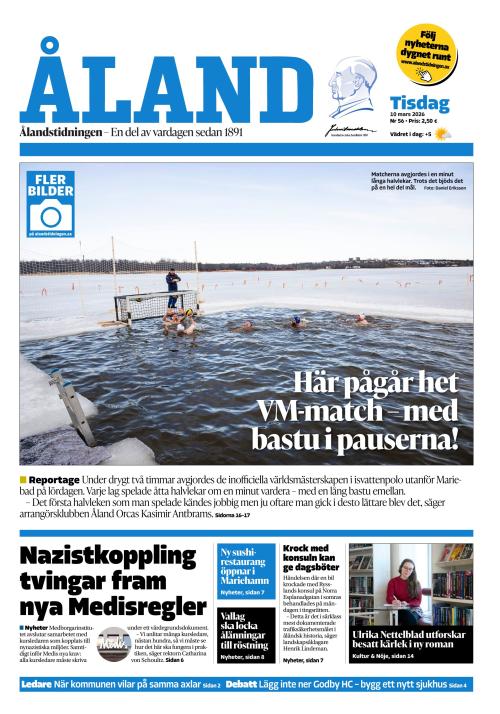Ålandstidningen 10.3.2026