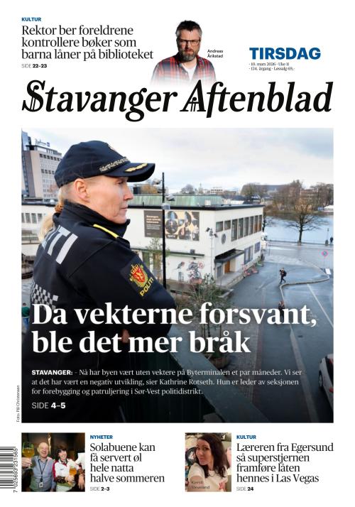 Stavanger Aftenblad 10.3.2026