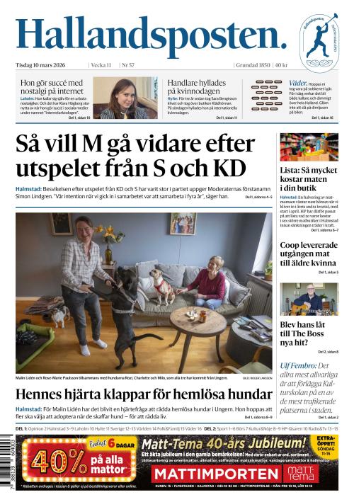 Hallandsposten 10.3.2026