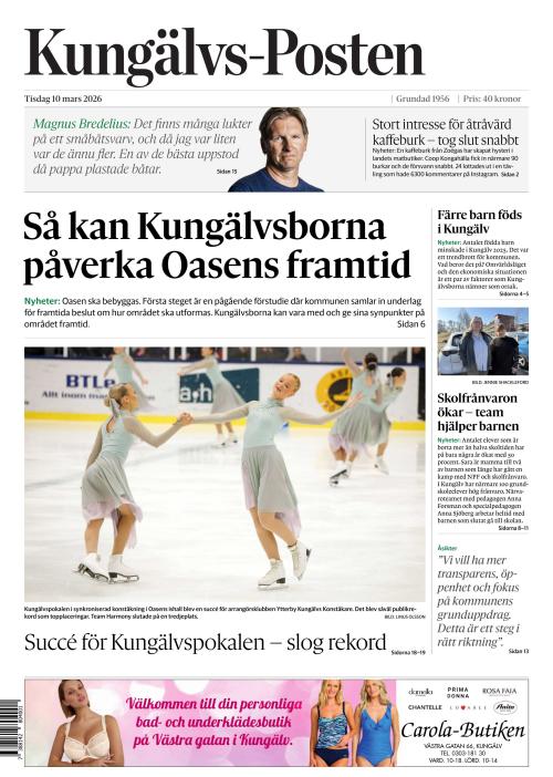 Kungälvs-Posten 10.3.2026