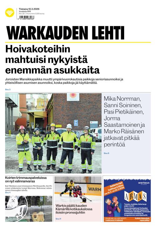 Warkauden Lehti 10.3.2026