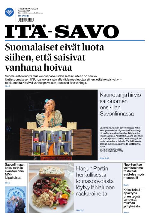 Itä-Savo 10.3.2026