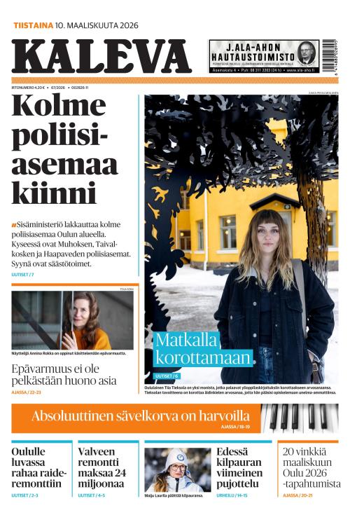 Kaleva 10.3.2026