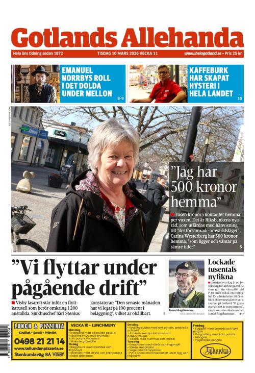 Gotlands Allehanda 10.3.2026