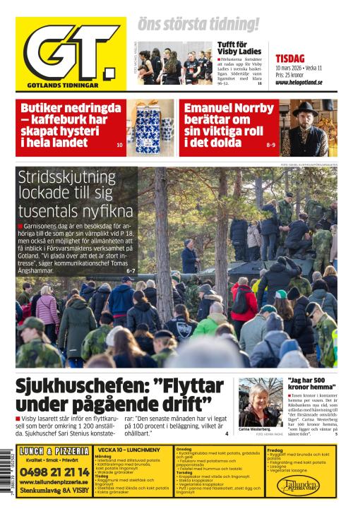Gotlands Tidningar 10.3.2026
