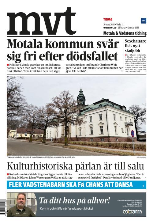 Motala Vadstena Tidning 10.3.2026