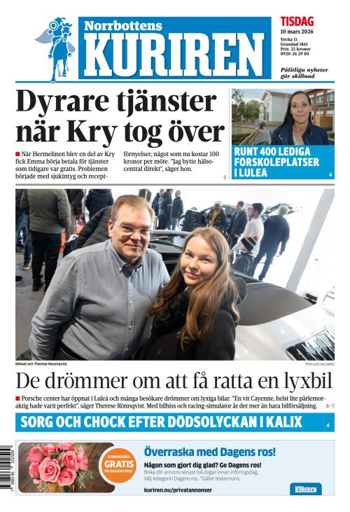 Norrbottens-kuriren 10.3.2026