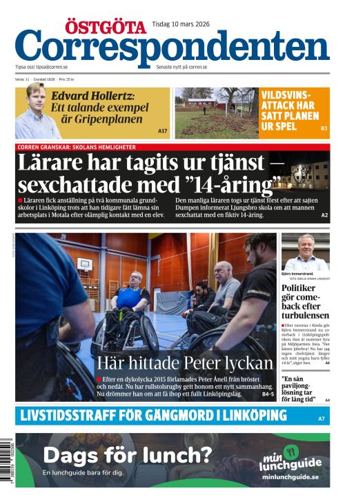 Östgöta Correspondenten 10.3.2026