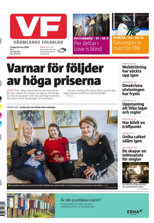 Värmlands Folkblad 10.3.2026