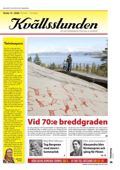 Kvällsstunden 12/2026