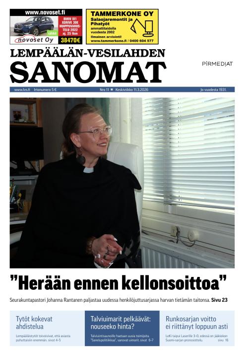 Lempäälän-Vesilahden Sanomat 11.3.2026