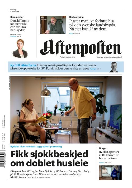 Aftenposten 11.3.2026