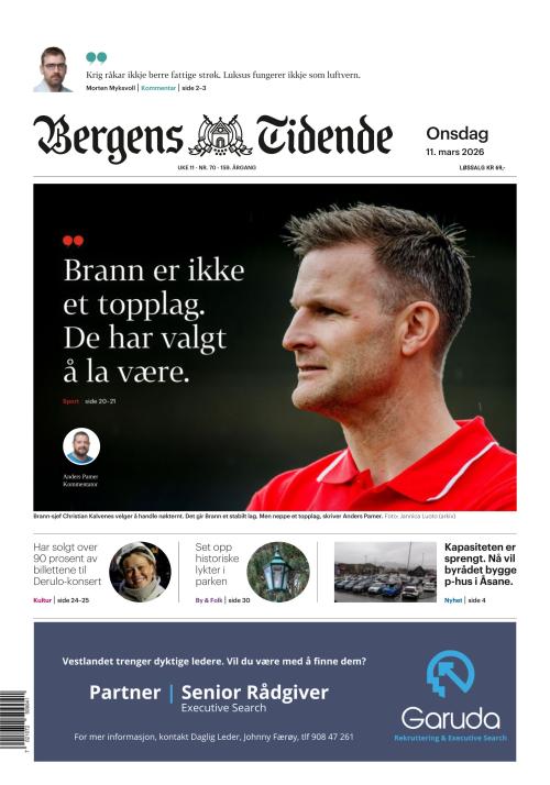 Bergens Tidende 11.3.2026