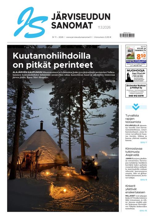 Järviseudun Sanomat 11.3.2026