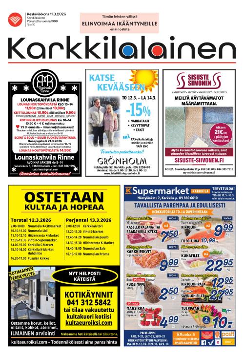 Karkkilalainen 11.3.2026