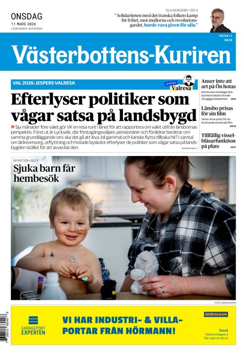 Västerbottens-Kuriren (SE) 11.3.2026