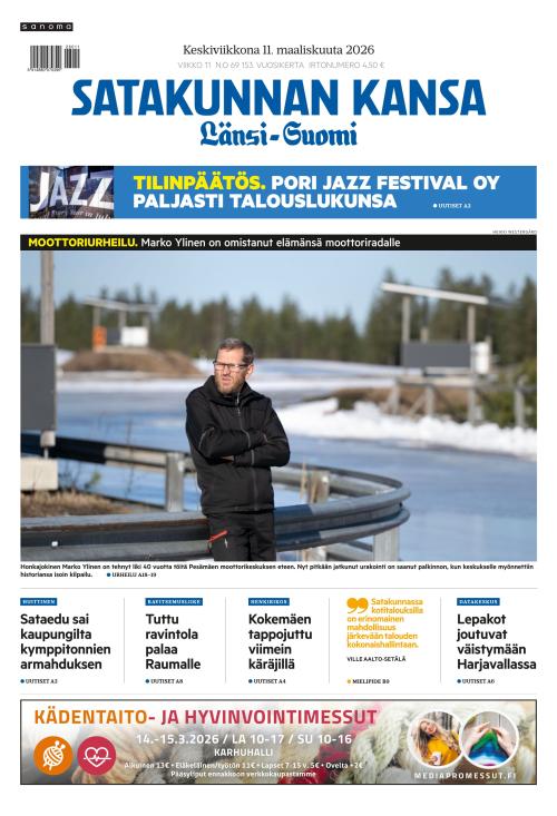 Satakunnan Kansa Länsi-Suomi 11.3.2026