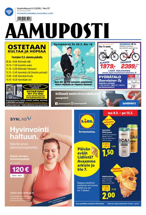 Aamuposti 11.3.2026