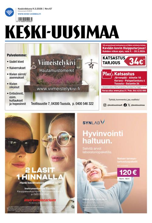 Keski-Uusimaa 11.3.2026