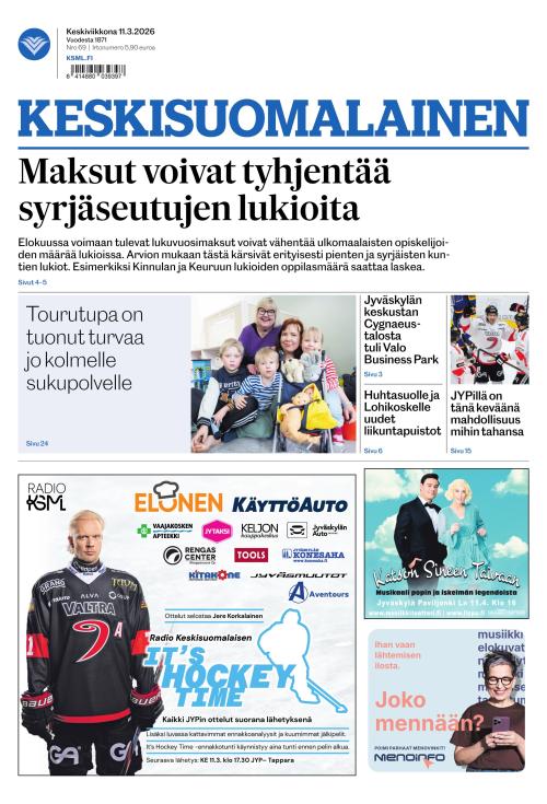 Keskisuomalainen 11.3.2026