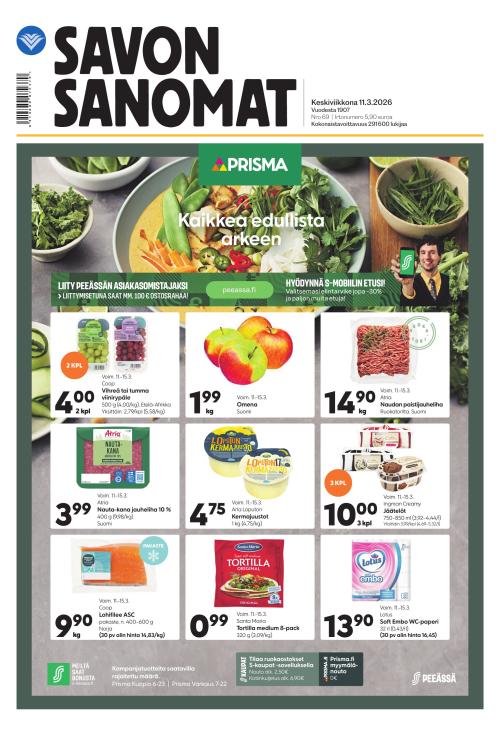 Savon Sanomat 11.3.2026