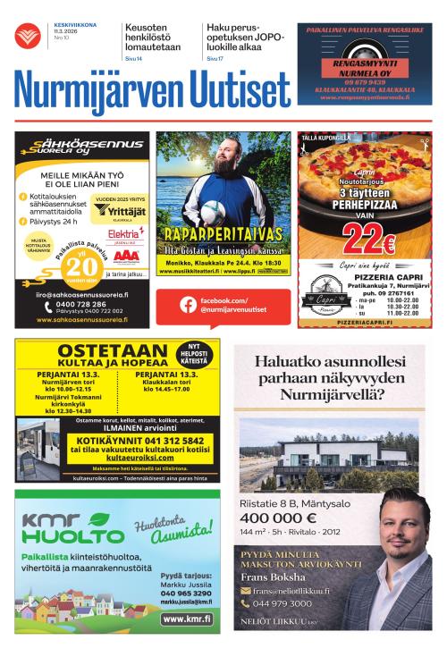 Nurmijärven Uutiset 11.3.2026