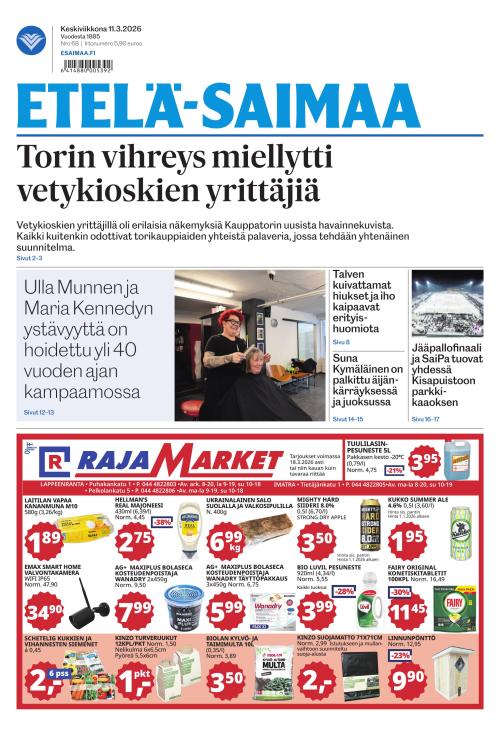 Etelä-Saimaa 11.3.2026