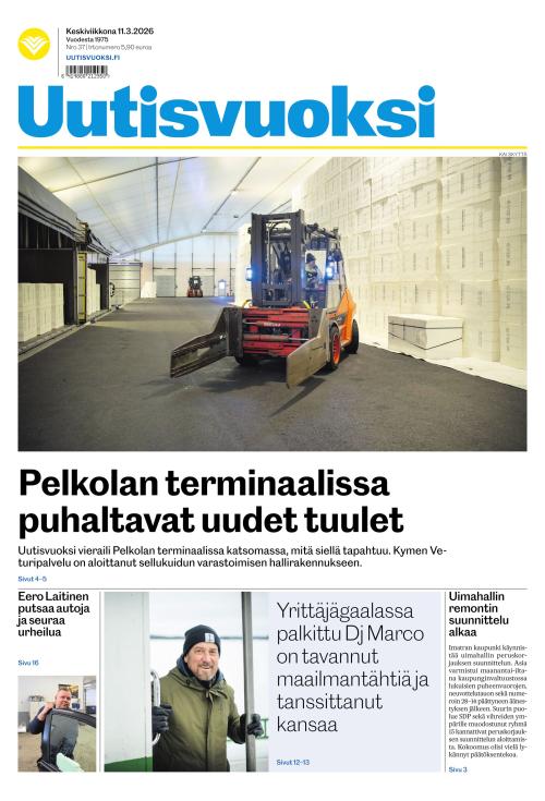 Uutisvuoksi 11.3.2026