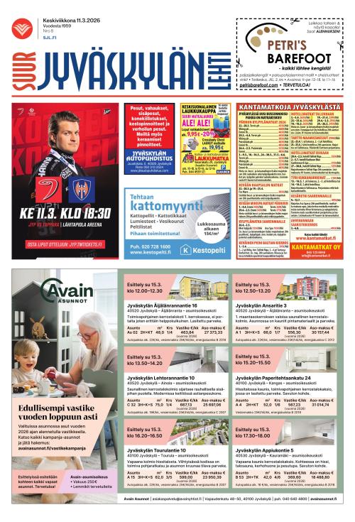 Suur-Jyväskylän Lehti 11.3.2026
