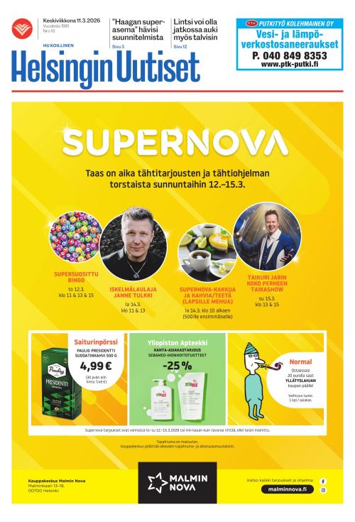 Helsingin Uutiset (Koillinen) 11.3.2026
