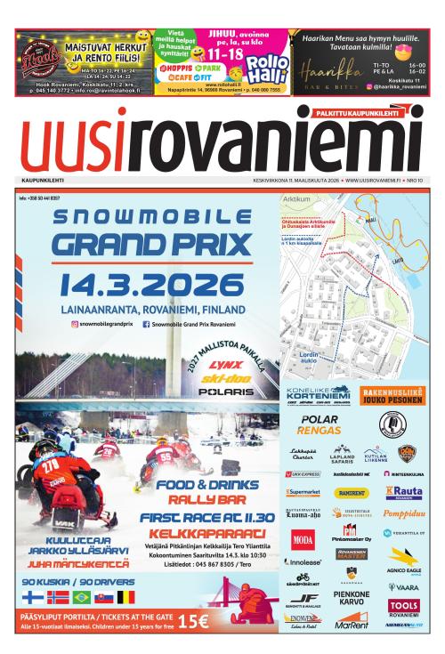 Uusi Rovaniemi 11.3.2026