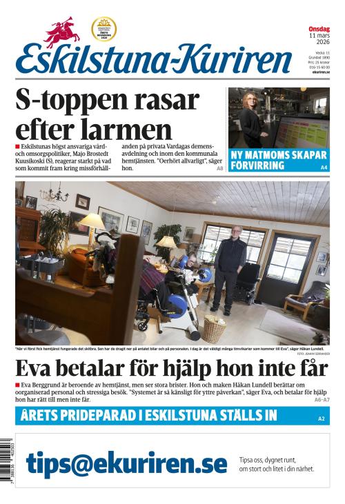 Eskilstuna-Kuriren 11.3.2026