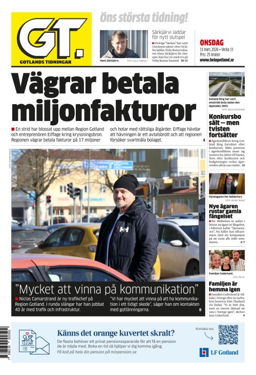 Gotlands Tidningar 11.3.2026