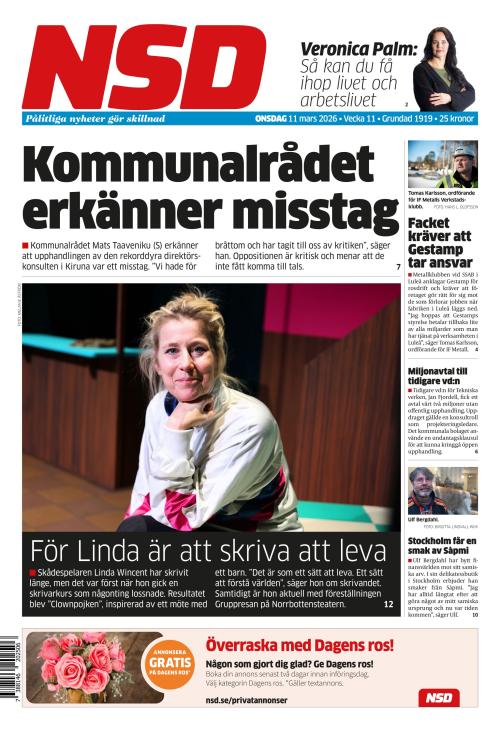 Norrländska Socialdemokraten 11.3.2026