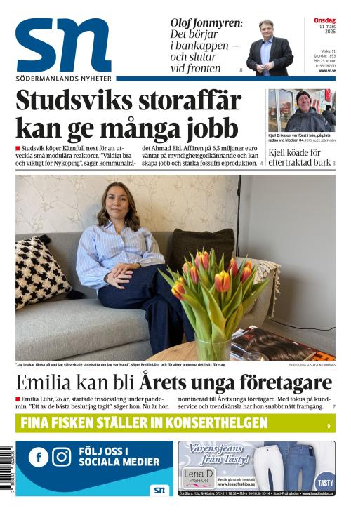 Södermanlands Nyheter 11.3.2026