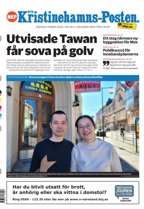 Nya Kristinehamns-Posten 11.3.2026