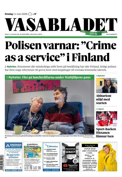 Vasabladet 11.3.2026