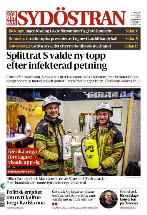 Sydöstran 11.3.2026
