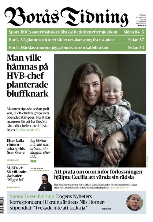 Borås Tidning 11.3.2026