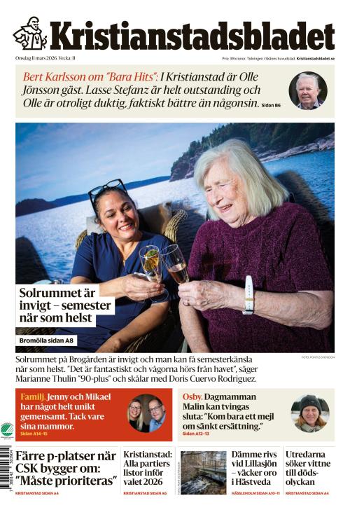 Kristianstadsbladet 11.3.2026