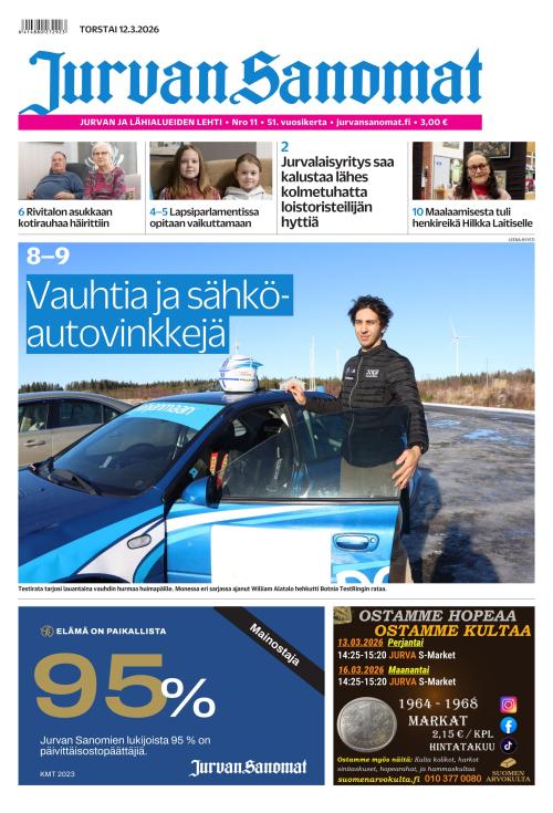 Jurvan Sanomat 12.3.2026